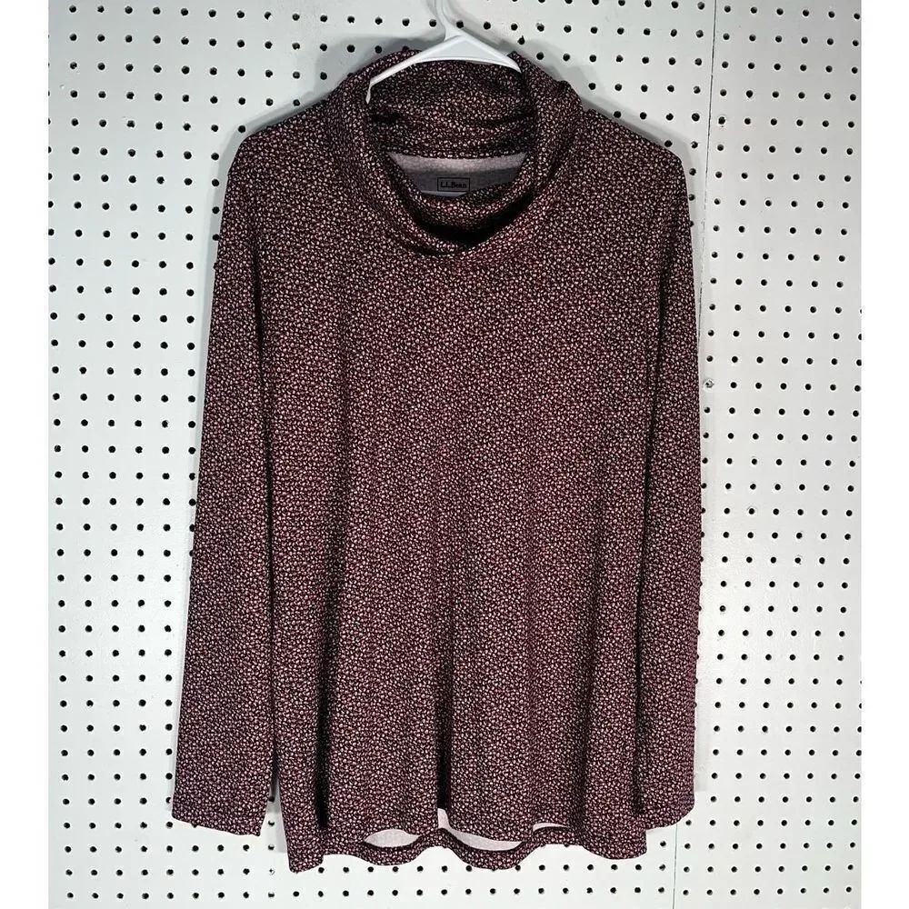 L.L Bean turtle neck shirt